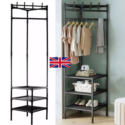 Corner coat stand metal - corner,
