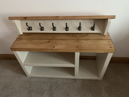 Rustic shoe bench boot rack - bench,