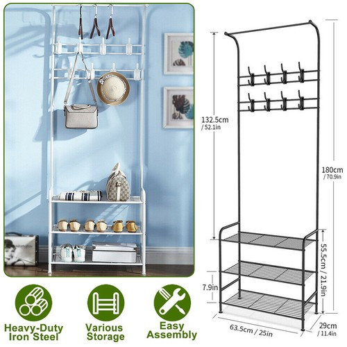 180cm large hat coat stand - 180cm,