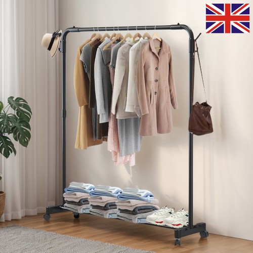 Metal clothes rail - metal, garment