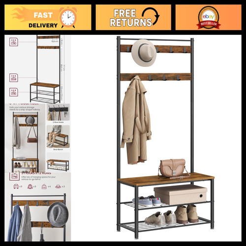 Stylish hallway coat rack - stylish,