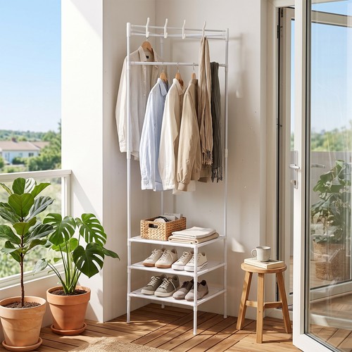 Tier clothes rack shoe - 3,