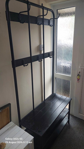 Ikea black metal - wall,