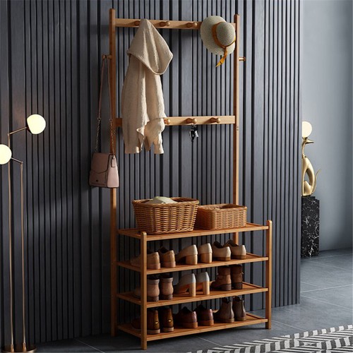 Large wooden tiers hat - large, coat