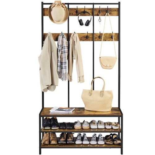 Industrial coat rack - coat, shoe