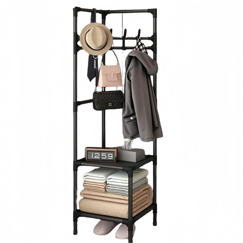 Corner coat stand metal - coat,