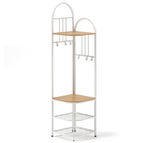 Costway tier coat rack - 4-tier,