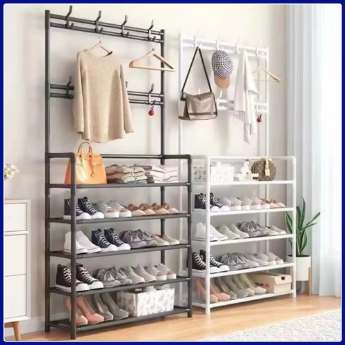 Coat and hat stand - coat, shoe