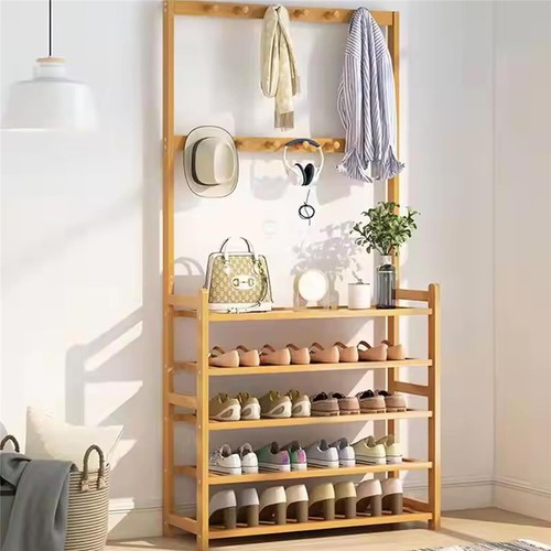 Wooden tiers hat coat - 5,