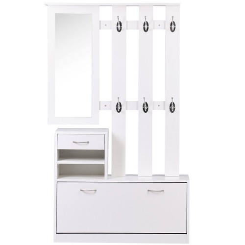 Shoe cabinet white in1 - white, set